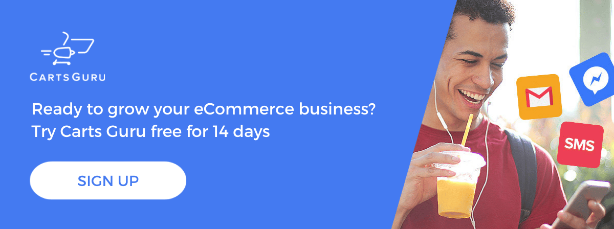 Grow your ecommerce business CTA